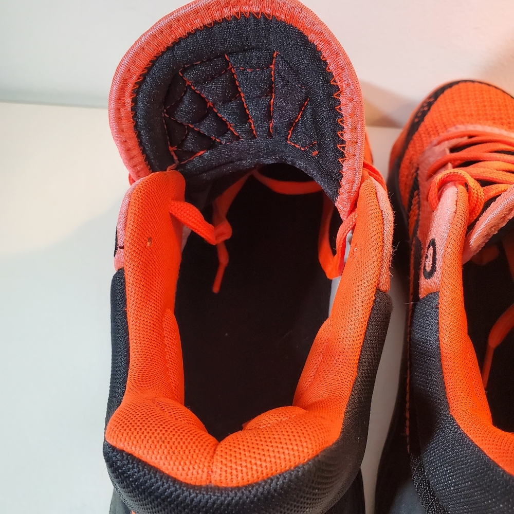 Adidas D.O.N Issue 1 Donovan Mitchell Spider Stamp Solar Red Orange Black Size 9 - Picture 9 of 16